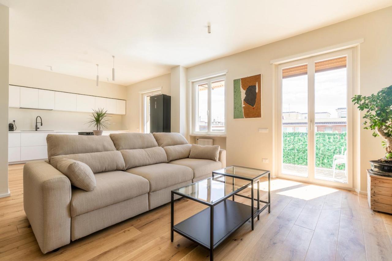 La Dolce Vita - Sunny Penthouse Trastevere Station 100Sqm Řím Exteriér fotografie