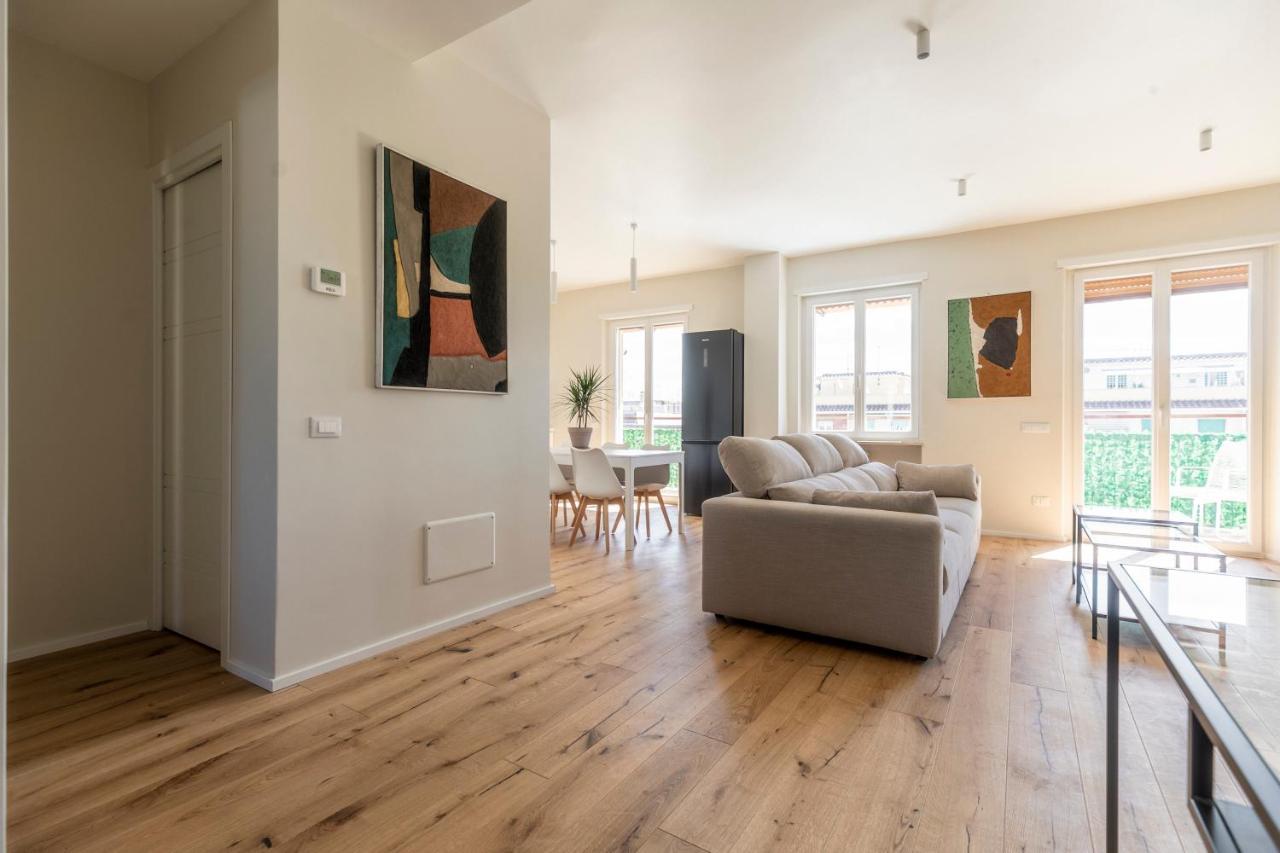 La Dolce Vita - Sunny Penthouse Trastevere Station 100Sqm Řím Exteriér fotografie