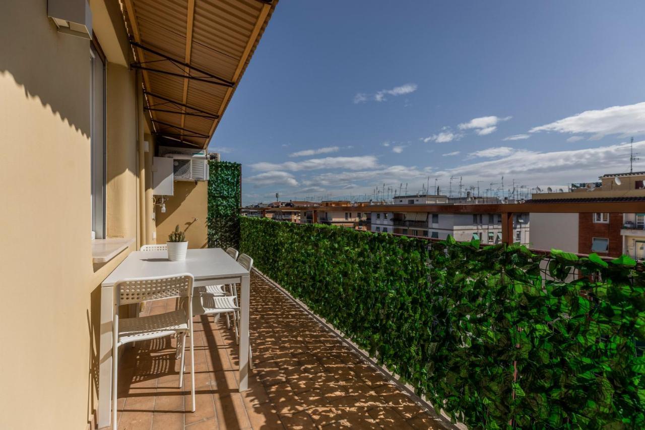 La Dolce Vita - Sunny Penthouse Trastevere Station 100Sqm Řím Exteriér fotografie